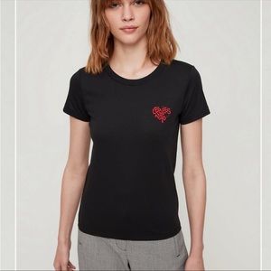 Little Moon “Les Annees 70” Tee - Size M, Black
